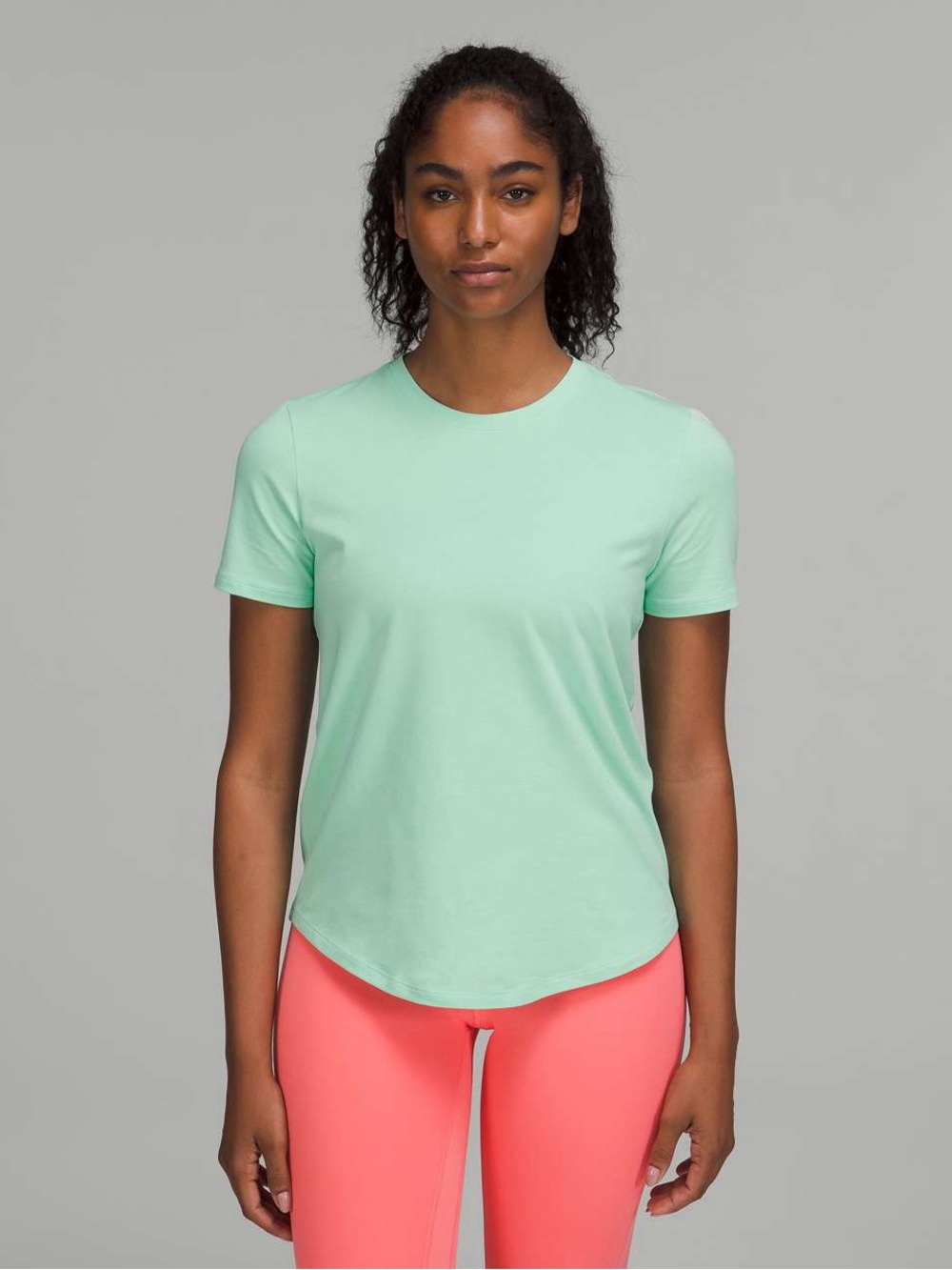 Lululemon Love Crew T-Shirt – Wild Mint | Women’s | Pima Cotton